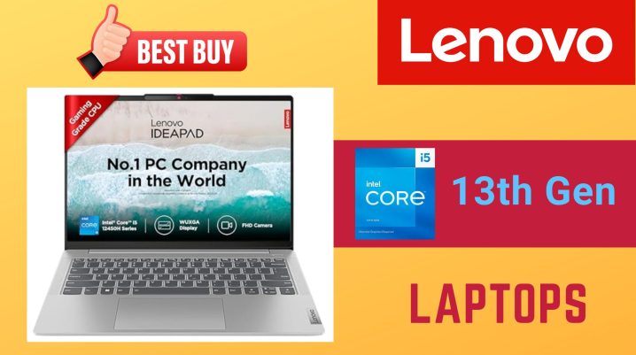 Best Lenovo 2024 laptops for coding and professional use, featuring Intel i5 13th Gen, Windows 11, and Full HD display